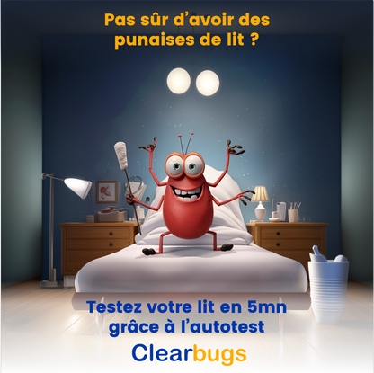 Clearbugs - Test de détection de punaises de lit